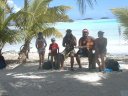 Local Music at Lunchtime, Rangiroa, 05/00