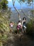 Sarah and Nina on the way up to Malaoui, 07/00