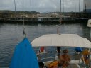 View from the top of Gatun Locks, looking back to the Atlantic, 03/00